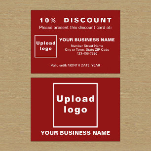 Tarjeta de descuento de Red de Negocios