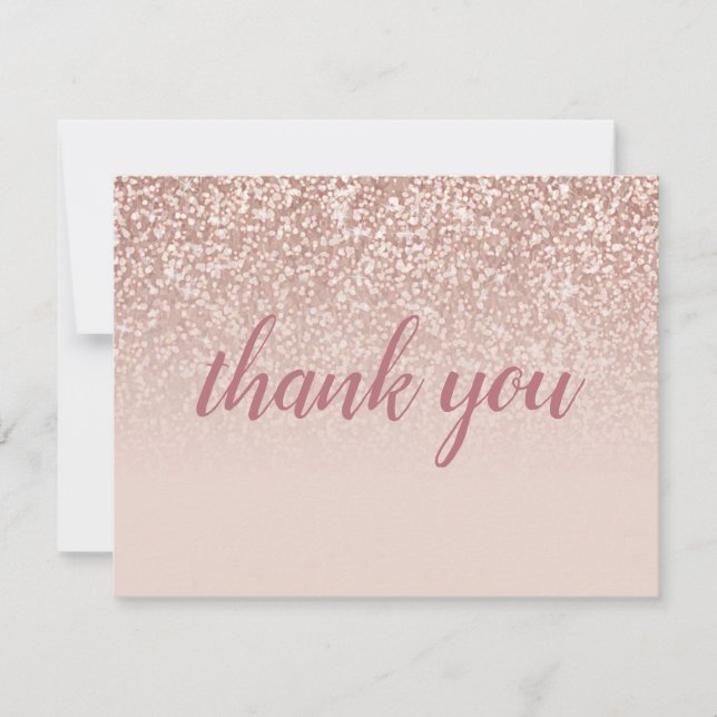 Tarjeta de descuento para Rosa Purpurina de oro (Anverso)