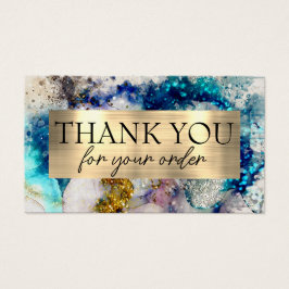 Tarjeta de descuento por acuarela del purpurina Bl