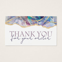 Tarjeta de descuento Purple opal