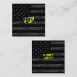 Tarjeta De Descuentos Artillería de defensa aérea apagó la bandera es