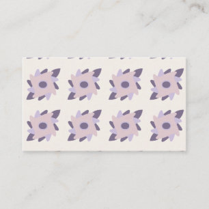 Tarjeta De Descuentos Azulejo decorativo colorido púrpura pastel
