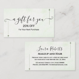 Tarjeta De Descuentos Christmas Discount Card – Festive Holiday Savings