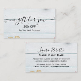 Tarjeta De Descuentos Christmas Discount Card – Festive Holiday Savings