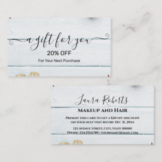 Tarjeta De Descuentos Christmas Discount Card – Festive Holiday Savings