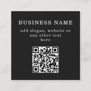 Tarjeta De Descuentos Código QR promocional de negocios