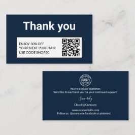 Tarjeta De Descuentos Empresa de techado | Servicios de logotipos person