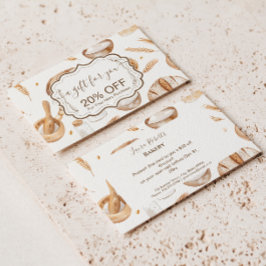 Tarjeta De Descuentos Farmhouse Artisan Bakery