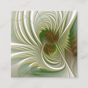 Tarjeta De Descuentos Flores suaves y tiernas fantasía fractal
