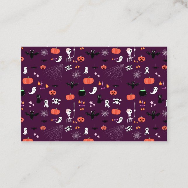 Tarjeta De Descuentos Halloween (Anverso)