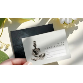 Tarjeta De Descuentos Instructor de Yoga Lotus Meditation Pose Brushstro