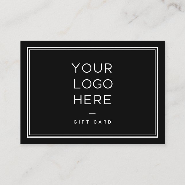 Tarjeta De Descuentos Logotipo de Personalizado profesional | Certificad (Anverso)