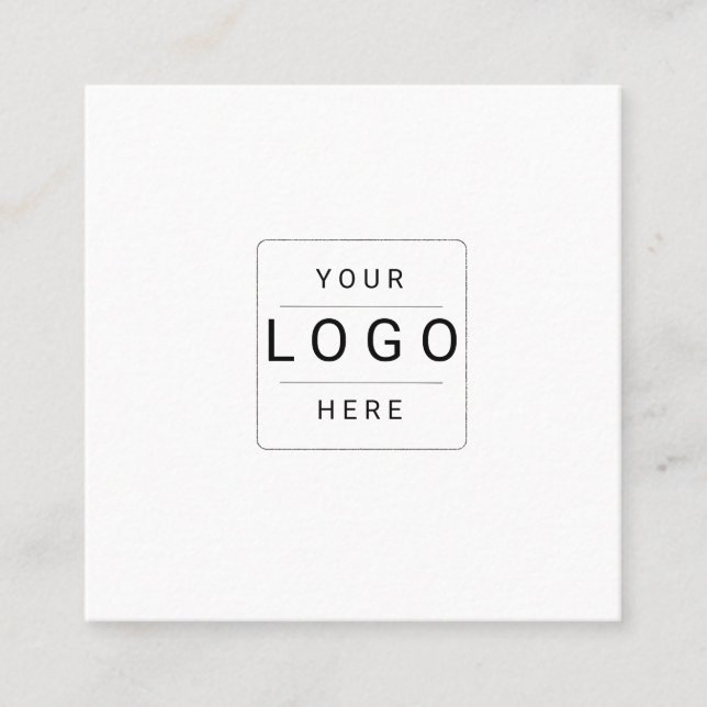 Tarjeta De Descuentos Logotipo personalizado (Anverso)