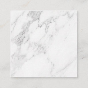 Tarjeta De Descuentos Mármol Blanco
