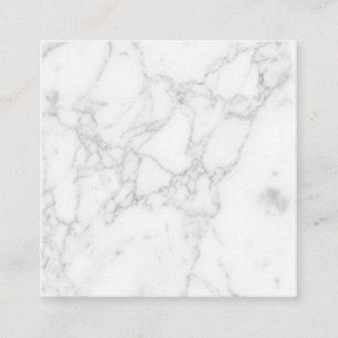 Tarjeta De Descuentos Mármol Blanco
