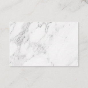 Tarjeta De Descuentos Mármol Blanco