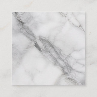 Tarjeta De Descuentos Mármol Blanco