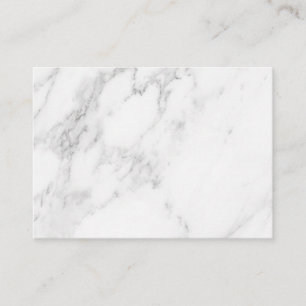 Tarjeta De Descuentos Mármol Blanco
