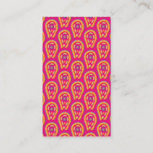 Tarjeta De Descuentos Paisley Colorido