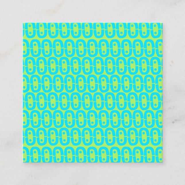 Tarjeta De Descuentos patrón colorido moderno (Anverso)