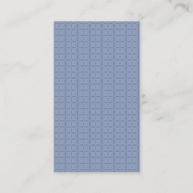 Tarjeta De Descuentos patrón continuo de formas circulares (Anverso)