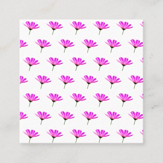 Tarjeta De Descuentos Pink Daisy (Anverso)