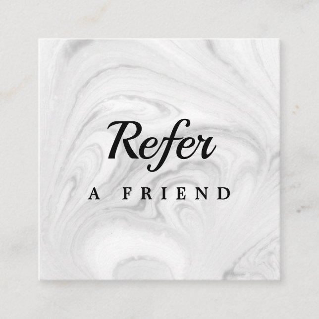 Tarjeta De Descuentos Professional Salon & Spa Referral Card | Editable  (Anverso)