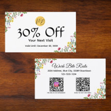 Restaurante moderno con flores silvestres Menú de 