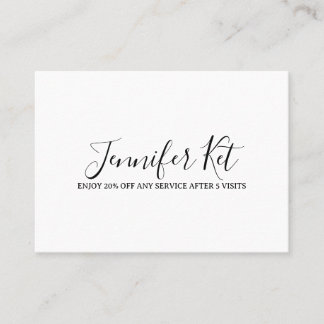 Tarjeta De Descuentos Salon spa business discount offer website visits a