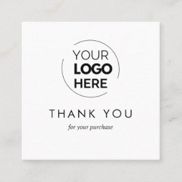 Tarjeta De Descuentos Tipografía personalizado Logotipo comercial Código