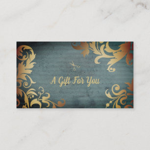 Tarjeta De Descuentos vale elegante del hairstylist del estilista