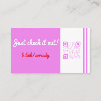 Tarjeta De Descuentos Volante de código QR: tamaño al estilo DL