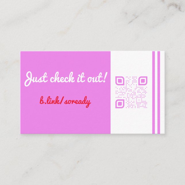 Tarjeta De Descuentos Volante de código QR: tamaño al estilo DL (Anverso)