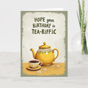 Tarjeta de deseo de cumpleaños Teariffic