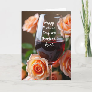 Tarjeta de Deseo Floral de Lunares