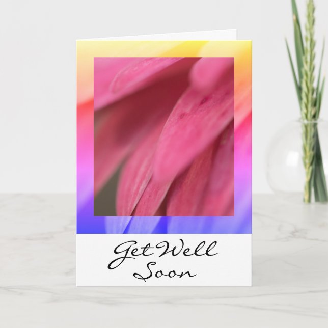 Tarjeta de deseo floreciente (Anverso)