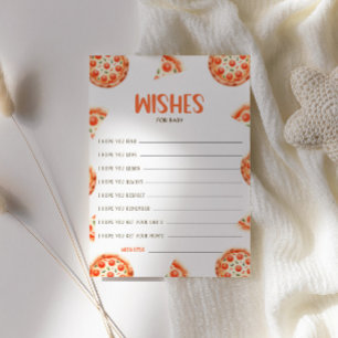 Tarjeta De Deseo Para Bebé, Tarjeta Baby Shower Pi