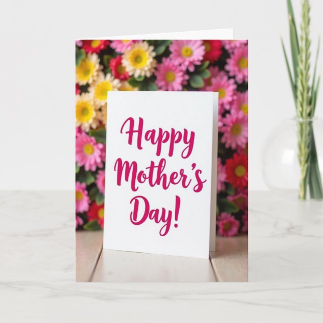 Tarjeta de deseos alegres con papel de aluminio fa (Anverso)