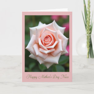 Tarjeta de Deseos Cálidos Rosa Terciopelo