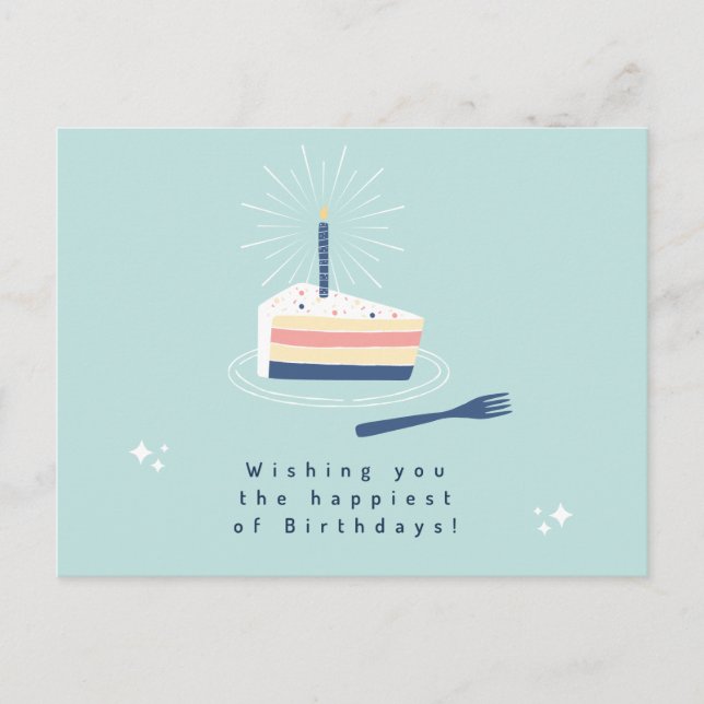 Tarjeta de deseos de cumpleaños (Anverso)