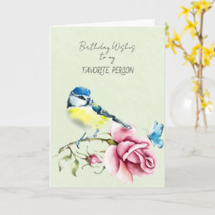 Tarjeta de deseos de cumpleaños para mi persona fa