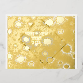 Tarjeta de deseos de Feliz Año Nuevo.