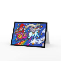 Tarjeta de deseos de invierno cálido