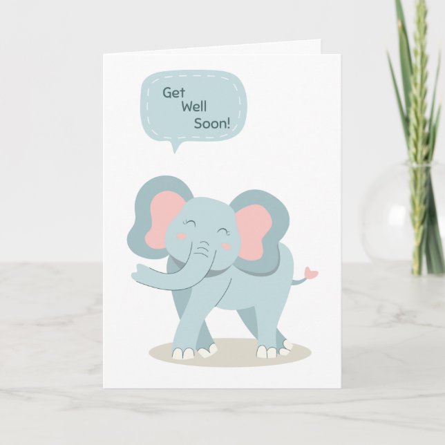 Tarjeta de deseos de recuperación plegable (Anverso)