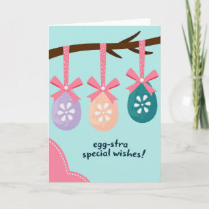 Tarjeta de deseos festivos de primavera