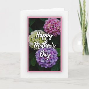Tarjeta de Deseos Florales de Lunares