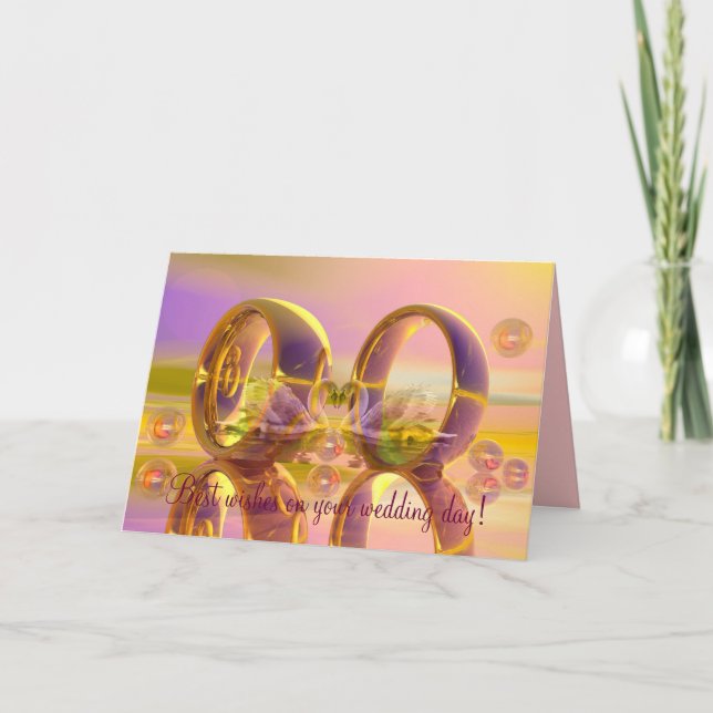 tarjeta de deseos mejores (Anverso)