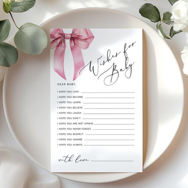 Tarjeta de deseos para bebé Cumpleaños de la bebé  (Subido por el creador)