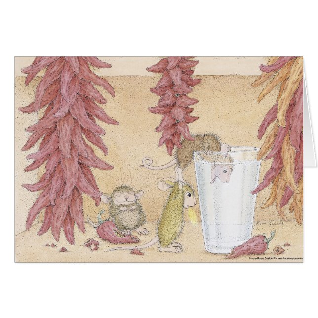 Tarjeta de Designs® del Casa-Ratón (Anverso (Horizontal))