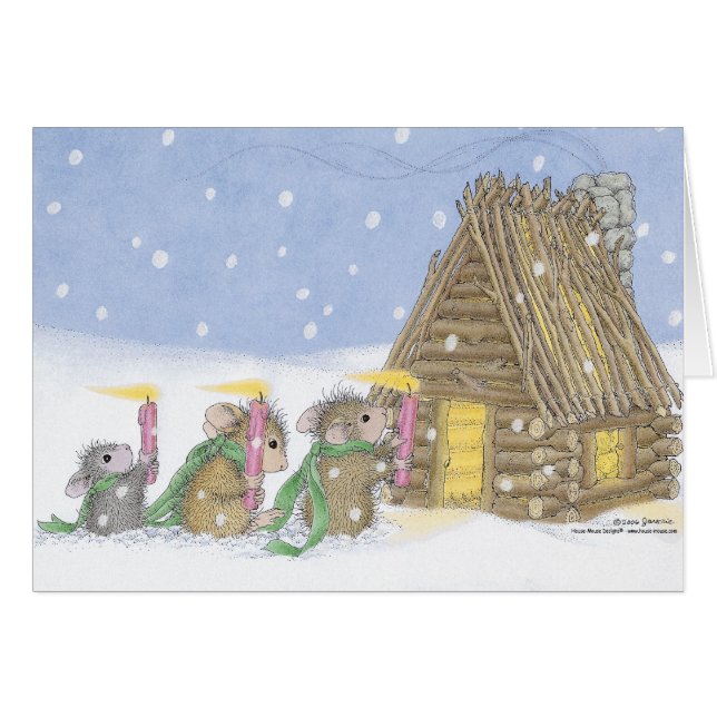 Tarjeta de Designs® del Casa-Ratón (Anverso (Horizontal))